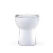 Toto(R) Glaston(Tm) Elongated Skirted Toilet Bowl With Cefiontect(R), Cotton White - CT472CUFG#01