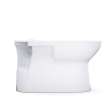 Toto(R) Glaston(Tm) Elongated Skirted Toilet Bowl With Cefiontect(R), Cotton White - CT472CUFG#01
