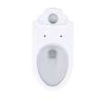 Toto(R) Glaston(Tm) Elongated Skirted Toilet Bowl With Cefiontect(R), Cotton White - CT472CUFG#01