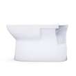 Toto(R) Glaston(Tm) Elongated Skirted Toilet Bowl With Cefiontect(R), Cotton White - CT472CUFG#01