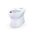Toto(R) Glaston(Tm) Washlet(R)+ Elongated Skirted Toilet Bowl With Cefiontect(R), Cotton White - CT472CUFGT40#01