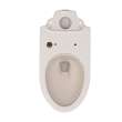Toto(R) Glaston(Tm) Washlet(R)+ Elongated Skirted Toilet Bowl With Cefiontect(R), Bone - CT472CUFGT40#03