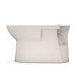 Toto(R) Glaston(Tm) Washlet(R)+ Elongated Skirted Toilet Bowl With Cefiontect(R), Bone - CT472CUFGT40#03