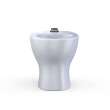 Toto(R) Tornado Flush(R) Commercial Flushometer Floor-Mounted Toilet With Cefiontect, Elongated, Cotton White - CT725CUG#01