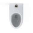 Toto(R) Tornado Flush(R) Commercial Flushometer Wall-Mounted Toilet, Elongated, Cotton White - CT728CU#01