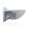 Toto(R) Tornado Flush(R) Commercial Flushometer Wall-Mounted Toilet, Elongated, Cotton White - CT728CUV#01
