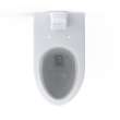 Toto(R) Tornado Flush(R) Commercial Flushometer Wall-Mounted Toilet With Cefiontect, Elongated, Cotton White - CT728CUVG#01