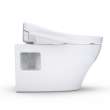 Toto(R) Washlet(R)+ Ep Wall-Hung Elongated Toilet And Washlet S2 Bidet Seat And Duofit(R) In-Wall 0.9 And 1.28 Gpf Dual-Flush Tank System, Matte Silver - CWT4283346CMFG#MS