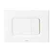 Toto(R) Sp Wall-Hung Square-Shape Toilet And Duofit(R) In-Wall 1.28 And 0.9 Gpf Dual-Flush Tank System With Copper Supply- CWT449249CMFG#WH