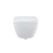 Toto(R) Neorest(R) Wx1(Tm) Dual Flush 1.2 Or 0.8 Gpf Wall-Hung Toilet With Integrated Bidet Seat And Ewater+(R), Cotton White - CWT9538CEMFG#01