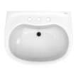 Toto(R) Prominence(R) Oval Basin Pedestal Bathroom Sink With Cefiontect(Tm) For 8 Inch Center Faucets