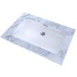 Toto(R) Rectangular Undermount Bathroom Sink With Cefiontect, Cotton White - LT191G#01