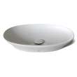 Toto(R) Kiwami(R) Oval 24 Inch Vessel Bathroom Sink With Cefiontect(R), Cotton White - LT474G#01