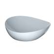 Toto(R) Kiwami(R) Asymmetrical Vessel Bathroom Sink With Cefitontect, Cotton White - LT477G#01