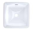 Toto(R) Connelly(Tm) Square Undermount Bathroom Sink With Cefiontect(Tm)