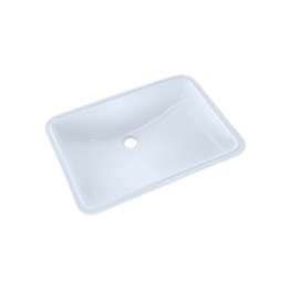 Toto(R) 21-1/4" X 14-3/8" Rectangular Undermount Bathroom Sink With Cefiontect(Tm)