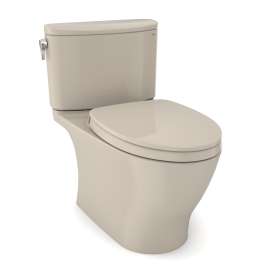 Toto(R) Nexus(R) 1G(R) Two-Piece Elongated 1.0 Gpf Universal Height Toilet With Cefiontect(R) And Ss124 Softclose Seat, Washlet(R)+ Ready, Bone - MS442124CUFG#03
