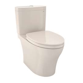 Toto Aquia Iv Washlet+ Two-Piece Elongated Dual Flush 1.28 And 0.9 Gpf Toilet With Cefiontect, Sedona Beige - MS446124CEMGN#12