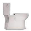 Toto(R) Glaston(Tm) 1G(R) Two-Piece Elongated 1.0 Gpf Washlet(R)+ And Auto Flush Ready Universal Height Toilet With Cefiontect(R) And Ss124 Softclose(R) Seat, Sedona Beige - MS472124CUFG#12