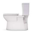 Toto(R) Glaston(Tm) 1G(R) Two-Piece Elongated 1.0 Gpf Washlet(R)+ And Auto Flush Ready Universal Height Toilet With Cefiontect(R) And Ss124 Softclose(R) Seat, Sedona Beige - MS472124CUFG#12