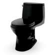 Toto(R) Ultramax(R) One-Piece Round 1.28 Gpf Universal Height Toilet With Ss113 Softclose(R) Seat, Ebony - MS603113CEF#51