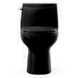 Toto(R) Ultramax(R) One-Piece Round 1.28 Gpf Universal Height Toilet With Ss113 Softclose(R) Seat, Ebony - MS603113CEF#51