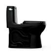 Toto(R) Ultramax(R) One-Piece Round 1.28 Gpf Universal Height Toilet With Ss113 Softclose(R) Seat, Ebony - MS603113CEF#51