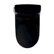 Toto(R) Ultramax(R) One-Piece Round 1.28 Gpf Universal Height Toilet With Ss113 Softclose(R) Seat, Ebony - MS603113CEF#51