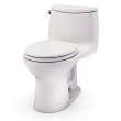 Toto(R) Ultramax(R) One-Piece Round 1.28 Gpf Universal Height Toilet With Cefiontect(R) And Ss113 Softclose(R) Seat, Sedona Beige - MS603113CEFG#12