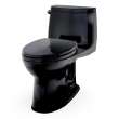 Toto(R) Ultramax(R) One-Piece Elongated 1.28 Gpf Universal Height Toilet With Ss114 Softclose(R) Seat, Ebony - MS608114CEF#51