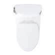 Toto(R) Ultramax(R) One-Piece Elongated 1.28 Gpf Universal Height Toilet With Cefiontect(R) And Ss114 Softclose(R) Seat, Cotton White - MS608114CEFG#01