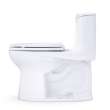 Toto(R) Ultramax(R) One-Piece Elongated 1.6 Gpf Universal Height Toilet With Cefiontect(R) And Ss114 Softclose(R) Seat, Cotton White - MS608114CSFG#01