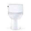 Toto(R) Ultramax(R) Low Profile One-Piece Elongated 1.28 Gpf Universal Height Toilet With Cefiontect(R) And Ss114 Softclose(R) Seat, Cotton White - MS618114CEFG#01