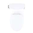 Toto(R) Ultramax(R) Low Profile One-Piece Elongated 1.28 Gpf Universal Height Toilet With Cefiontect(R) And Ss114 Softclose(R) Seat, Cotton White - MS618114CEFG#01