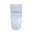 Toto(R) Legato(R) One-Piece Elongated 1.28 Gpf Toilet With Cefiontect(R) And Softclose(R) Seat, Washlet(R)+ Ready, Cotton White - MS624234CEFG#01