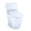Toto(R) Legato(R) One-Piece Elongated 1.28 Gpf Toilet With Cefiontect(R) And Softclose(R) Seat, Washlet(R)+ Ready, Cotton White - MS624234CEFG#01