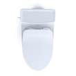 Toto(R) Aimes(R) One-Piece Elongated 1.28 Gpf Toilet With Cefiontect(R) And Softclose(R) Seat, Washlet(R)+ Ready, Cotton White - MS626234CEFG#01