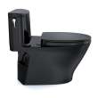 Toto(R) Nexus(R) One-Piece Elongated 1.28 Gpf Universal Height Toilet With Ss124 Softclose Seat, Washlet+ Ready, Ebony - MS642124CEF#51