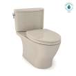 Toto(R) Nexus(R) One-Piece Elongated 1.28 Gpf Universal Height Toilet With Cefiontect(R) And Ss124 Softclose Seat, Washlet(R)+ Ready, Bone - MS642124CEFG#03