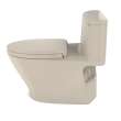 Toto(R) Nexus(R) One-Piece Elongated 1.28 Gpf Universal Height Toilet With Cefiontect(R) And Ss124 Softclose Seat, Washlet(R)+ Ready, Bone - MS642124CEFG#03