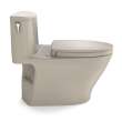 Toto(R) Nexus(R) One-Piece Elongated 1.28 Gpf Universal Height Toilet With Cefiontect(R) And Ss124 Softclose Seat, Washlet(R)+ Ready, Bone - MS642124CEFG#03