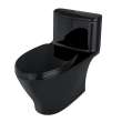 Toto(R) Nexus(R) 1G(R) One-Piece Elongated 1.0 Gpf Universal Height Toilet With Ss124 Softclose Seat, Washlet+ Ready, Ebony - MS642124CUF#51