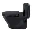 Toto(R) Nexus(R) 1G(R) One-Piece Elongated 1.0 Gpf Universal Height Toilet With Ss124 Softclose Seat, Washlet+ Ready, Ebony - MS642124CUF#51
