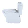 Toto(R) Aquia(R) Iv One-Piece Elongated Dual Flush 1.28 And 0.9 Gpf Universal Height, Washlet(R)+ Ready Toilet With Cefiontect(R), Cotton White- MS646124CEMFGN#01