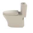 Toto(R) Aquia(R) Iv One-Piece Elongated Dual Flush 1.28 And 0.9 Gpf Universal Height, Washlet(R)+ Ready Toilet With Cefiontect(R), Bone- MS646124CEMFGN#03