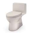 Toto(R) Redington(Tm) One-Piece Elongated 1.28 Gpf Washlet(R)+ And Auto Flush Ready Universal Height Toilet With Cefiontect(R) And Ss124 Softclose(R) Seat, Bone - MS672124CEFG#03