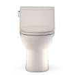 Toto(R) Redington(Tm) One-Piece Elongated 1.28 Gpf Washlet(R)+ And Auto Flush Ready Universal Height Toilet With Cefiontect(R) And Ss124 Softclose(R) Seat, Bone - MS672124CEFG#03