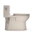 Toto(R) Redington(Tm) One-Piece Elongated 1.28 Gpf Washlet(R)+ And Auto Flush Ready Universal Height Toilet With Cefiontect(R) And Ss124 Softclose(R) Seat, Bone - MS672124CEFG#03