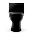 Toto(R) Redington(Tm) 1G(R) One-Piece Elongated 1.0 Gpf Washlet(R)+ And Auto Flush Ready Universal Height Toilet With Ss124 Softclose(R) Seat, Ebony - MS672124CUF#51