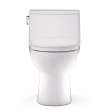 Toto(R) Redington(Tm) 1G(R) One-Piece Elongated 1.0 Gpf Washlet(R)+ And Auto Flush Ready Universal Height Toilet With Cefiontect(R) And Ss124 Softclose(R) Seat, Sedona Beige - MS672124CUFG#12